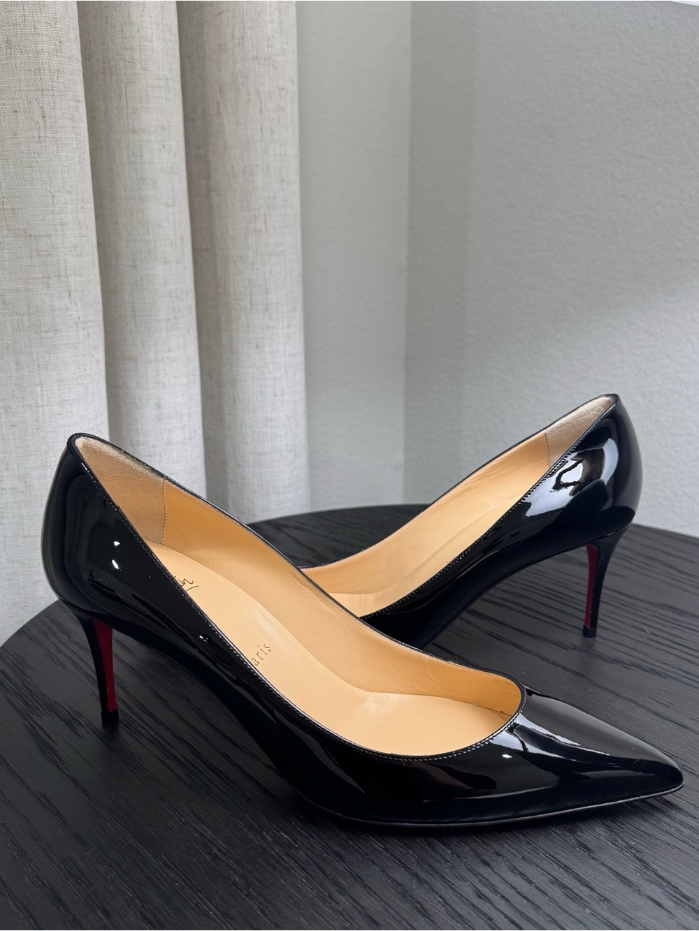 Christian Louboutin Kate 70 Pumps Patent Black 39